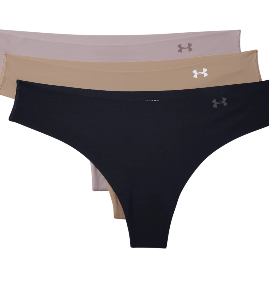 Under Armour Women's Pure Stretch Thong 3-Pack