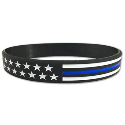 Thin Blue Line Thin Blue Line American Flag Bracelet